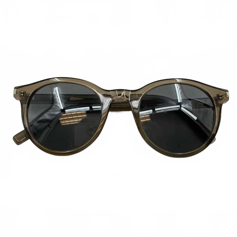 Saint Laurent Gray Classic Round Sunglasses | Women's OS - Picture 1 of 9